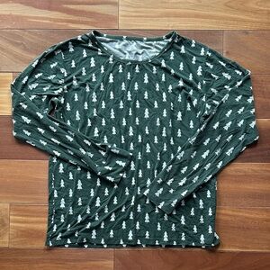 Brave Little Ones Mama or Dad Shirt Evergreen Trees M